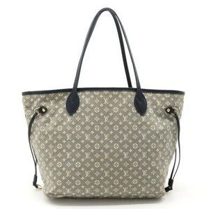 Louis Vuitton Monogram Idylle Neverfull MM Tote Bag Navy Blue